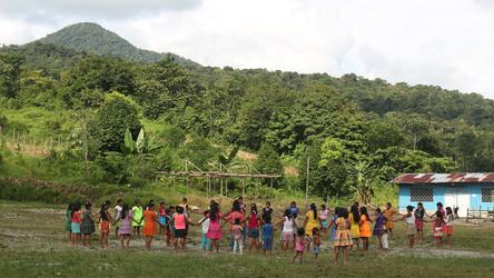 War Child_Seeds programme_Colombia_Children playing outside_Choco_CDCP_201126