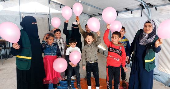 2025_Syria_ECHO_Blind Children TeamUp Session