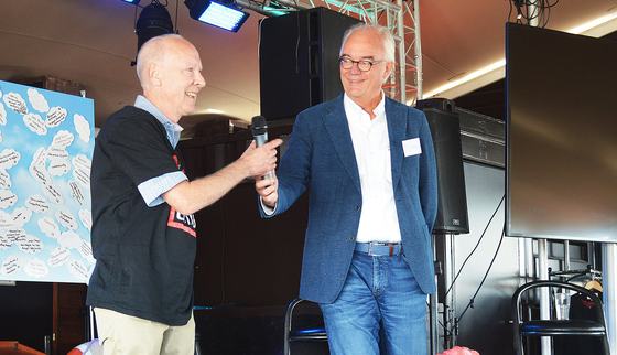 Moderator John Mahoney at the Peace Sessions Expert_War Child Netherlands_190921