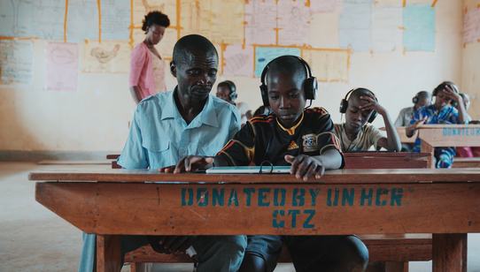 Roger at school taking part in our Can't Wait to Learn programme_War Child Uganda_190918