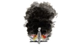 Tekening Thé Tjong-Khing_Getekend voor het leven War_Child_Nederland_19XXXX