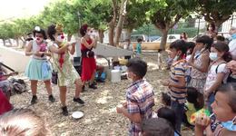War Child Karentina in Beirut_washing hands_Lebanon_201030